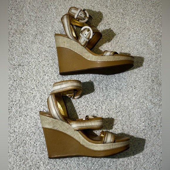 Coach Shoes - Coach Maralee wedge sandals Size 6.5